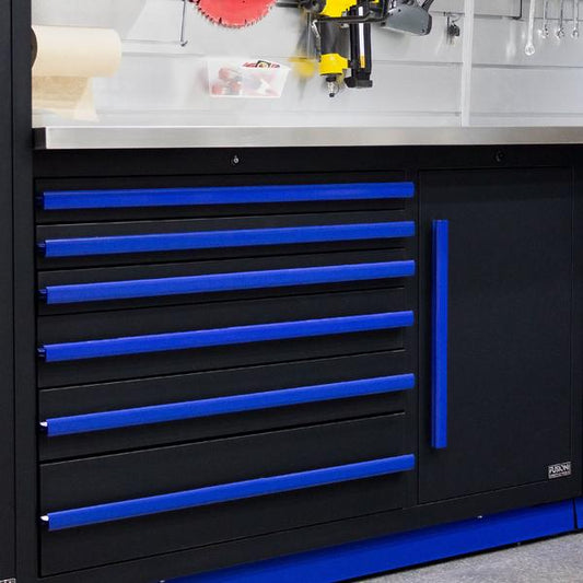 Proslat Fusion Pro 9 Piece Tool Chest Set - Blue 74004k