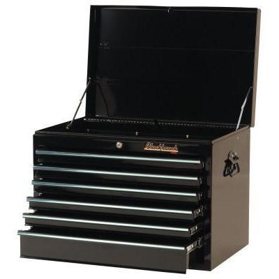 BLACKHAWK SKU # 92706C – TOP CHEST 27" 6 DRAWER BLACK