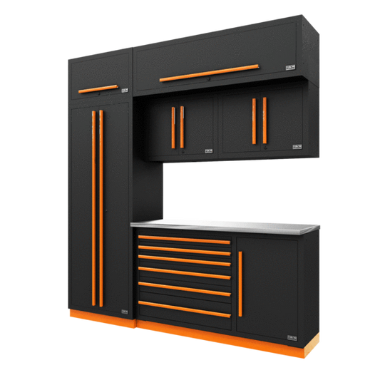 Proslat Fusion Pro 7 Piece Tool Chest Set – Orange 73006K