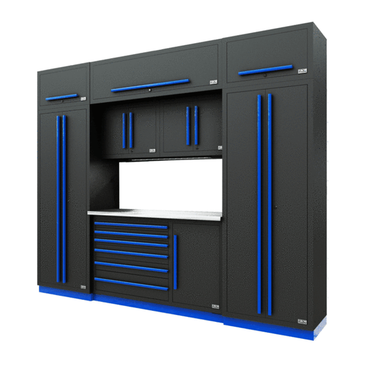 Proslat Fusion Pro 9 Piece Tool Chest Set - Blue 74004k